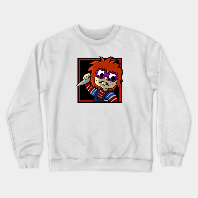 Chuckies back Crewneck Sweatshirt by Undeadredneck